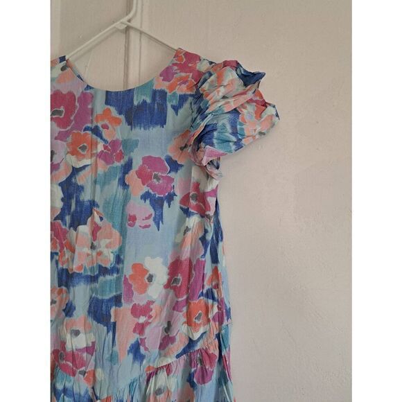 Vintage jane schaffhausen womens Cottagecore size 10 dress Modest country pink - Picture 2 of 7